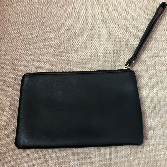 Express black leather wristlet with studs - Picture 2 of 4